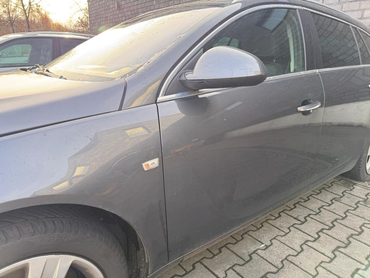 Opel Insignia A original Tür vorn links Z177 Karbongrau Metallic Rohbau BJ11